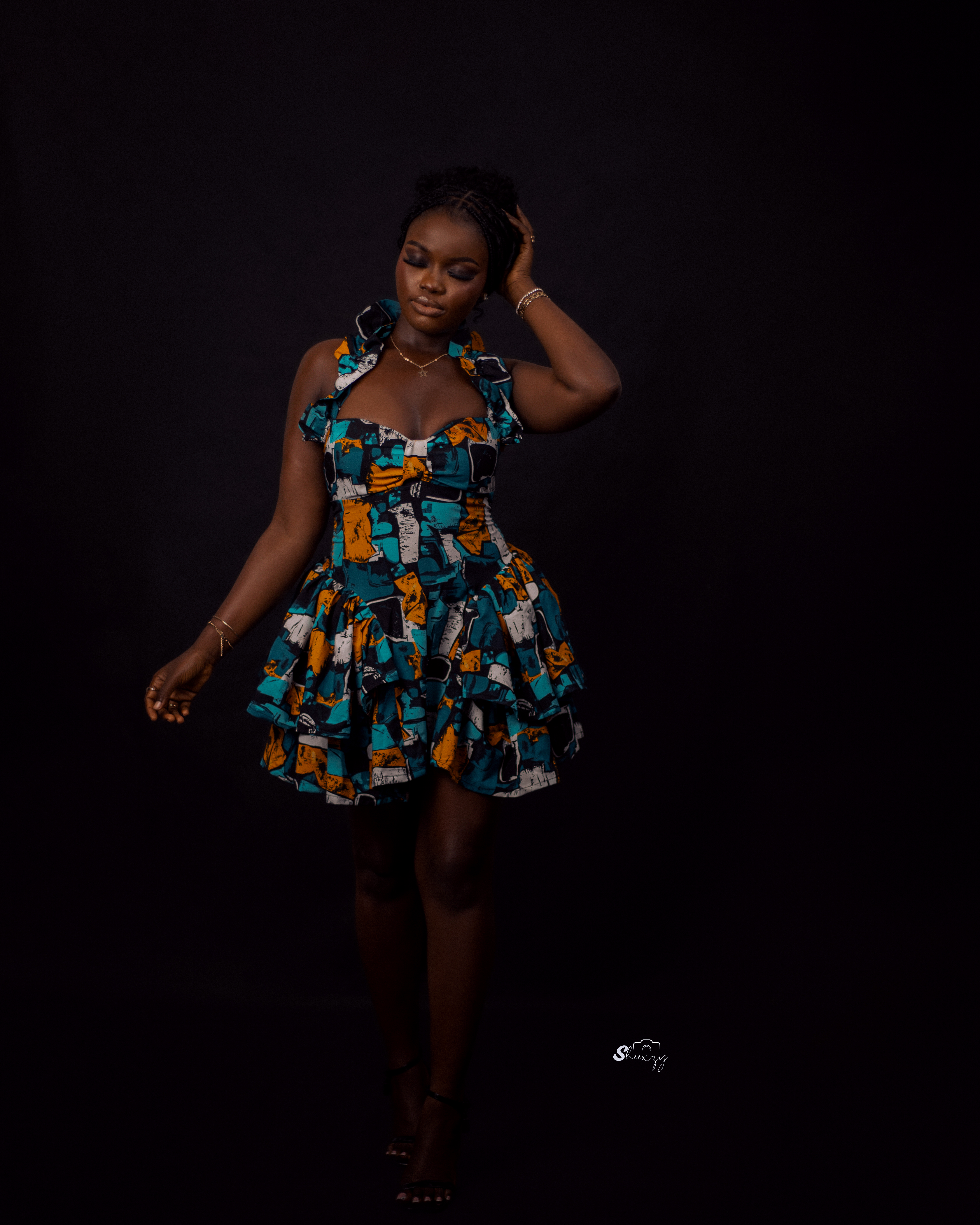 Fashion runway inspired shoot